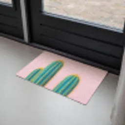 Cactussen - Modern - Pastel Deurmat klein -sfeer2