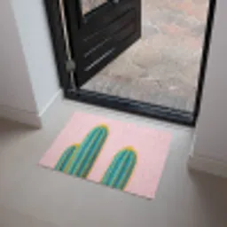 Cactussen - Modern - Pastel Deurmat klein -sfeer5