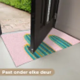 Cactussen - Modern - Pastel Deurmat klein -USP_NL