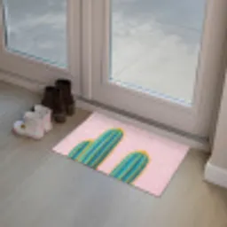 Cactussen - Modern - Pastel Deurmat klein -sfeer3