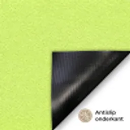 Groen - Smiley - Bonjour - Roze Deurmat klein -antislip_NL