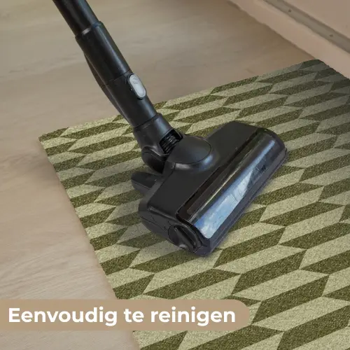 Patroon - Abstract - Groen - Vlakken Deurmat klein -reinigen_NL