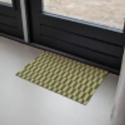 Patroon - Abstract - Groen - Vlakken Deurmat klein -sfeer2
