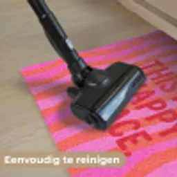 Tekst - Modern - Kleurrijk Deurmat klein -reinigen_NL