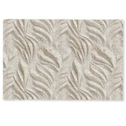 Textuur - Reliëf - Beige Deurmat klein 898 -zkaufland3d