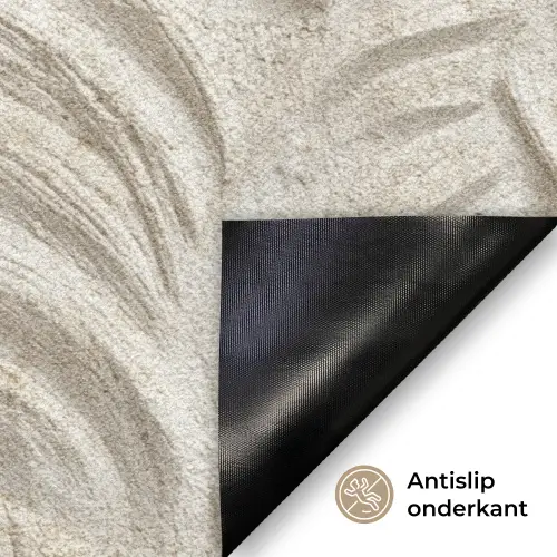 Textuur - Reliëf - Beige Deurmat klein 898 -antislip_NL