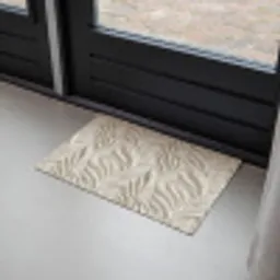 Textuur - Reliëf - Beige Deurmat klein 898 -sfeer2