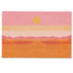 Zon - Abstract - Landschap - Oranje Deurmat klein -zkaufland3d