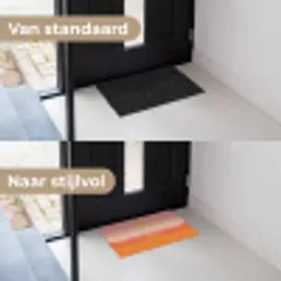 Zon - Abstract - Landschap - Oranje Deurmat klein -voor-na_NL