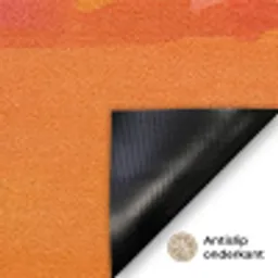 Zon - Abstract - Landschap - Oranje Deurmat klein -antislip_NL