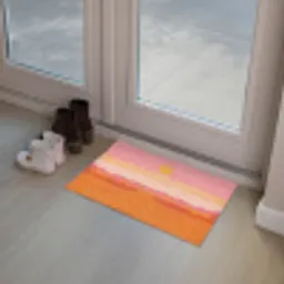 Zon - Abstract - Landschap - Oranje Deurmat klein -sfeer3