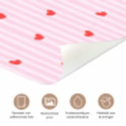 Amore vita sole - Roze - Hartjes deurposter klein -closeup_NL