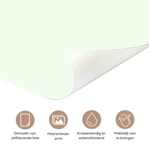 Focus - Beige - Roze - Smiley deurposter klein -closeup_NL