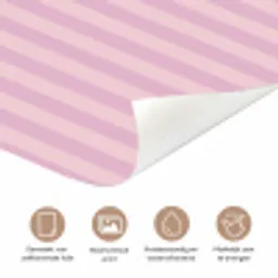 Paars - Strepen - You're doing great - Schaduw deurposter klein -closeup_NL