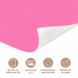 Roze - Groene Bonjour - art-deco deurposter klein -closeup_NL