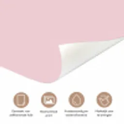You're doing great - roze - 3D deurposter klein -closeup_NL