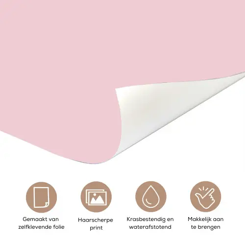 You're doing great - Roze - Kleurrijk deurposter klein -closeup_NL