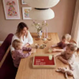 Rood - Quote - Liefde Dienblad Rechthoek middel -sfeer4