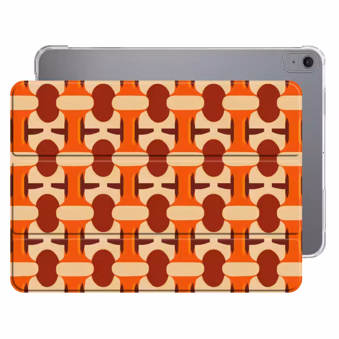 Geometrisch - Retro - Oranje