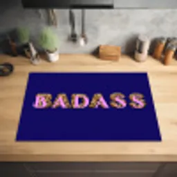 Badass - Panterpint - Schaduw - Roze Inductie beschermer vinyl 3mm klein -sfeer5