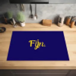 Blauw - Geel - Fijn Inductie beschermer vinyl 3mm klein -sfeer5