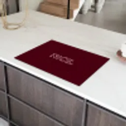 Bordeaux - Nice - minimalistisch Inductie beschermer vinyl 3mm klein -sfeer8