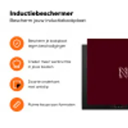 Bordeaux - Nice - minimalistisch Inductie beschermer vinyl 3mm klein -zzzzzzz-td-ups