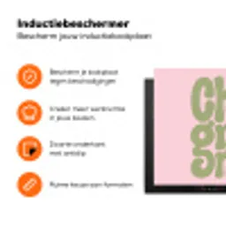 Chase greatness - Groen - Roze - Retro Inductie beschermer vinyl 3mm klein -zzzzzzz-td-ups
