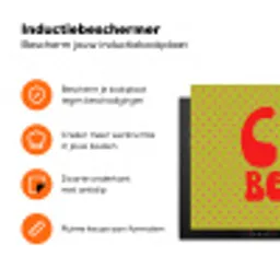 Ciao bella - Rood - Groen - Stippen Inductie beschermer vinyl 3mm klein -zzzzzzz-td-ups