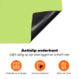 Grl pwr - Groen - Rood - 3D Inductie beschermer vinyl 3mm klein -zzzzzzz-td-onderkant