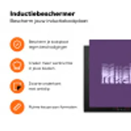 Mucho amor - Paars - Grafisch Inductie beschermer vinyl 3mm klein -zzzzzzz-td-ups