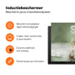 Soak it all in - Hond - Bad Inductie beschermer vinyl 3mm klein -zzzzzzz-td-ups