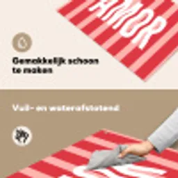 Amor - Strepen - Rood - Roze Inductie beschemer met haakjes klein -ky-schoon-nl