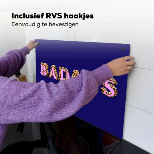 Badass - Panterpint - Schaduw - Roze Inductie beschemer met haakjes klein -ky-ophangen-nl