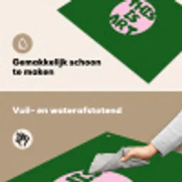 Cirkel - Roze - Tekst - Art Inductie beschemer met haakjes klein -ky-schoon-nl