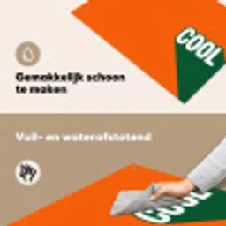 Cool - Oranje - Groen Inductie beschemer met haakjes klein -ky-schoon-nl