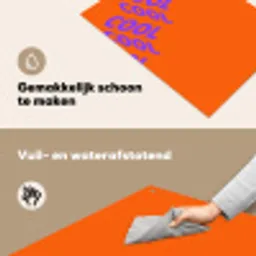 Cool - Paars - Oranje Inductie beschemer met haakjes klein -ky-schoon-nl
