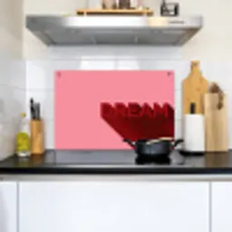 Dream - 3D - Rood - Roze Inductie beschemer met haakjes klein -sfeer2