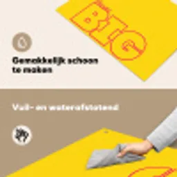 Dream big - Geel - Grafisch Inductie beschemer met haakjes klein -ky-schoon-nl