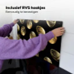 Eieren - Goud - Patroon Inductie beschemer met haakjes klein -ky-ophangen-nl