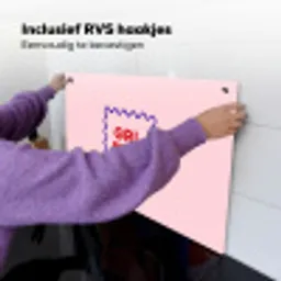 Grl pwr - Roze - Kader Inductie beschemer met haakjes klein -ky-ophangen-nl