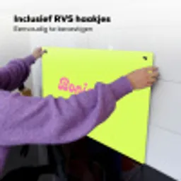 Groen - Roze bonjour - Retro Inductie beschemer met haakjes klein -ky-ophangen-nl