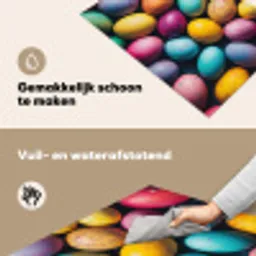 Kleurrijk - Paaseitjes - Spetters Inductie beschemer met haakjes klein -ky-schoon-nl
