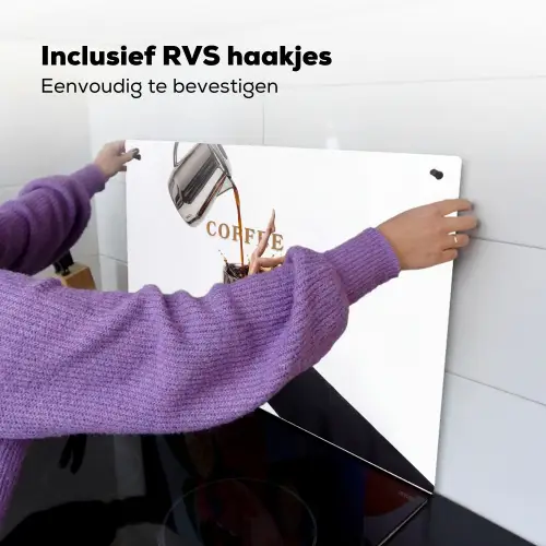 Koffie - Mok - Kan - Therapie Inductie beschemer met haakjes klein -ky-ophangen-nl