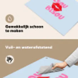 Lippen - Bisou - Blauw Inductie beschemer met haakjes klein -ky-schoon-nl