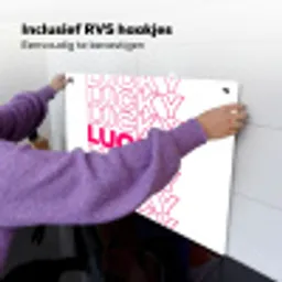 Lucky - Roze - Patroon Inductie beschemer met haakjes klein -ky-ophangen-nl
