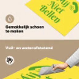 Mij niet bellen - Telefoon - Geel Inductie beschemer met haakjes klein -ky-schoon-nl