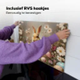 Paashaas - Lente - Paaseieren Inductie beschemer met haakjes klein -ky-ophangen-nl