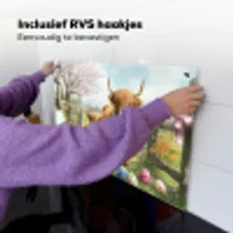 Schotsehooglanders - Paaseieren - Lente Inductie beschemer met haakjes klein -ky-ophangen-nl