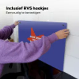 Slow down you're doing fine - Ster - Blauw Inductie beschemer met haakjes klein -ky-ophangen-nl
